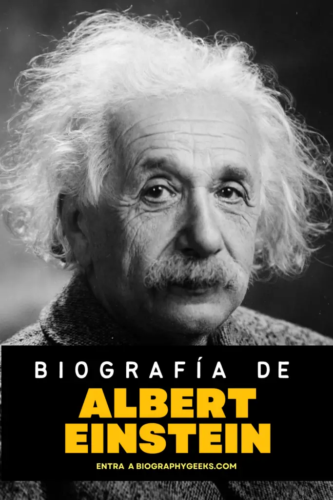 Biografía de Albert Einstein - Su vida inventos y legado