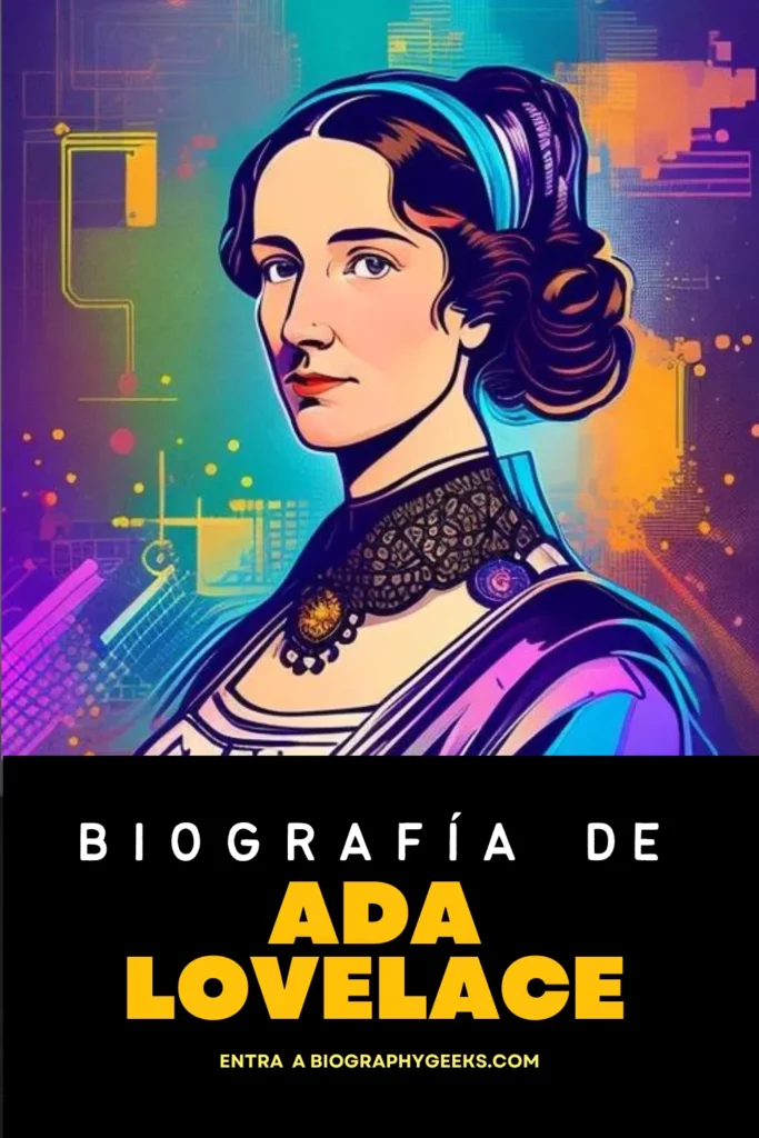 Biografia de Ada Lovelace-su vida trayectoria muerte y legado